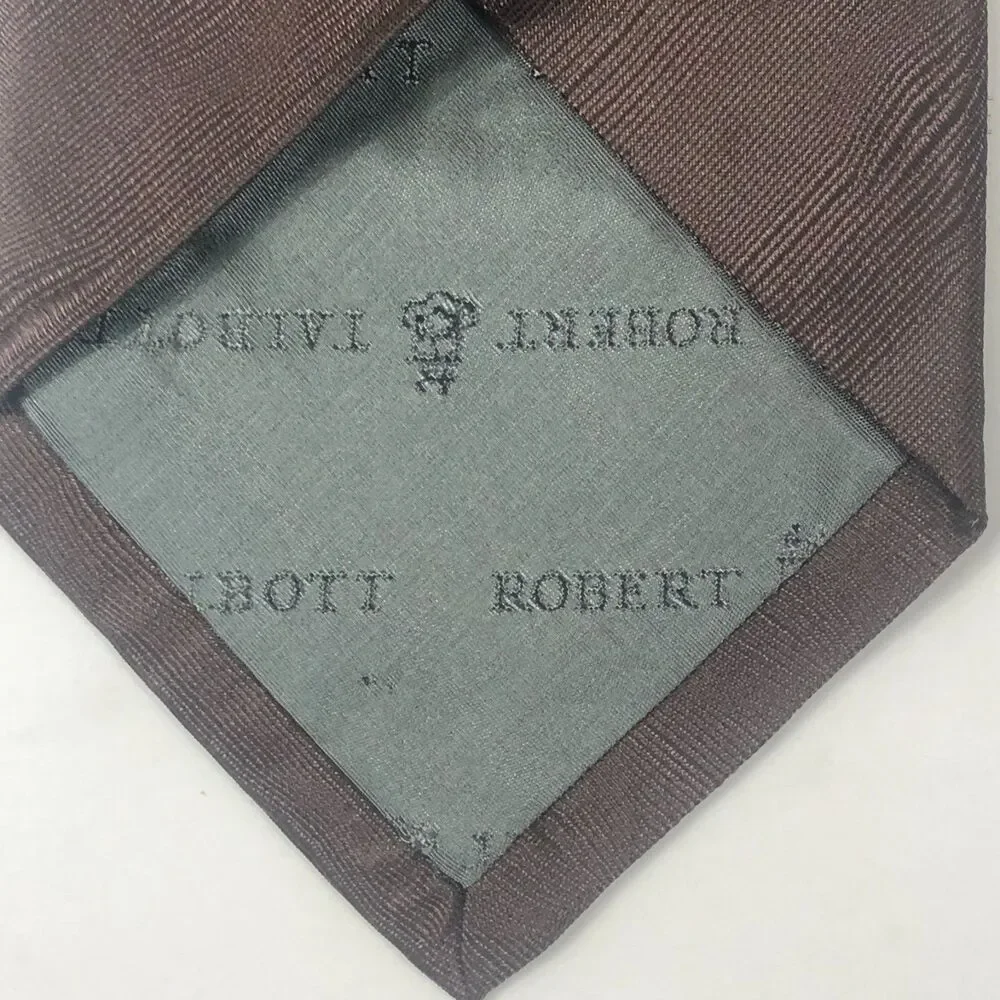 Robert Talbott Best of Class Nordstrom Hand Sewn Silk Tie - Brown Textured, USA